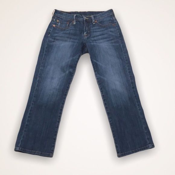 LUCKY BRAND Easy Rider Cropped Jeans - Picture 3 of 8